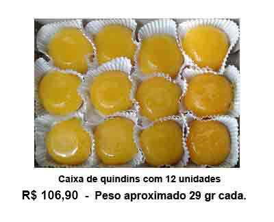 quindins caixa 12 